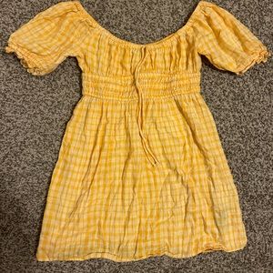 Yellow URBAN OUTFITTERS dress